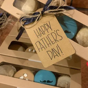 a happy father's day tag