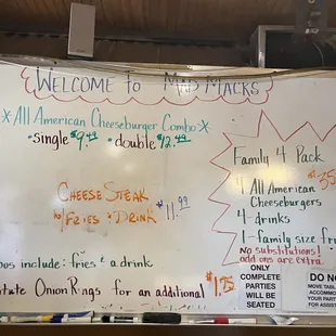 Specials!