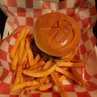 Cowboy Burger Combo