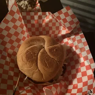 Swiss Mushroom Burger
