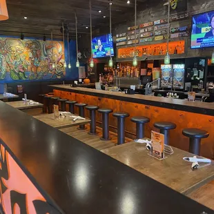 The bar
