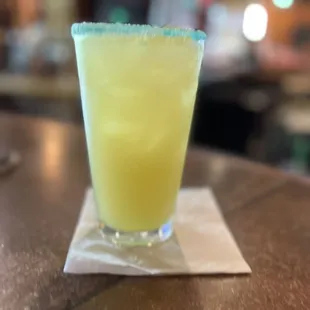 a margarita in a glass