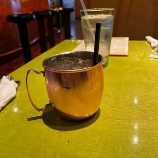 Apple cider mule