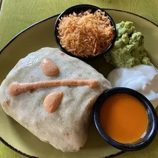 Spicy Mad Mex Burrito