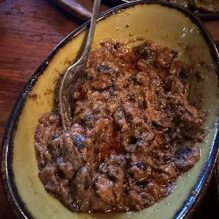 Hot and cheesy bean dip -the best -highly recommend