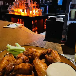 Cold beer &amp; Hot wings