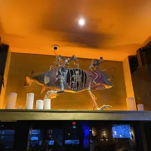 Love the artwork at Mad Mex!