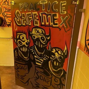 Mens Room - Be Safe!