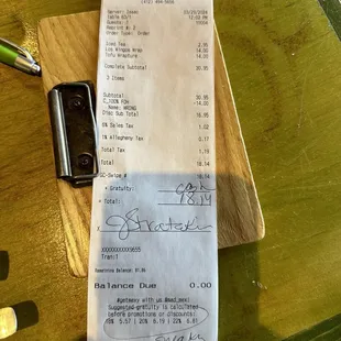 Code "wrong" for when the server orders the wrong thing because they are on autopilot, but still expect a tip for the wasted food.