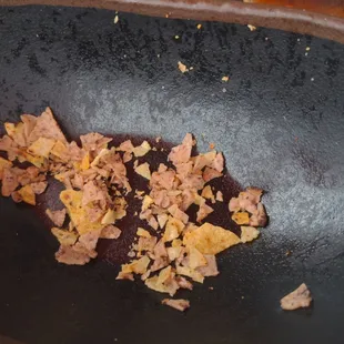 Our chips were nothing but crumbs