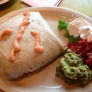 Spicy Chicken Burrito