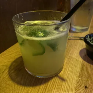 Jalapeño margarita all fresh Ingredients