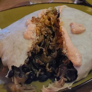 Steak burrito