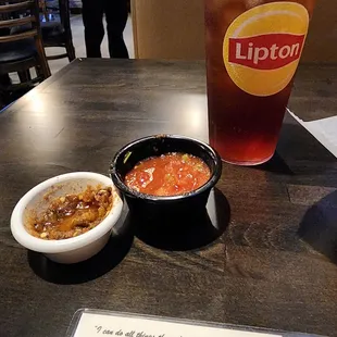 Spicy and Regular Salsa