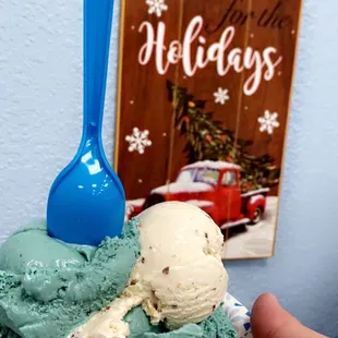 Cookie Monster and Snickers!