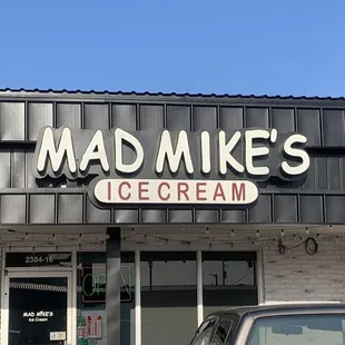 the front of the store