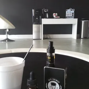 get a cup of warm drink, chill and vape