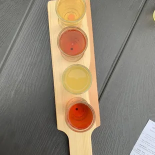 Flight of cider