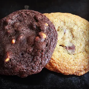 Cookies: May Swaysie- Mexican chocolate, macadamia nut. Immortan Joe- Old fashion chewy chocolate chip.