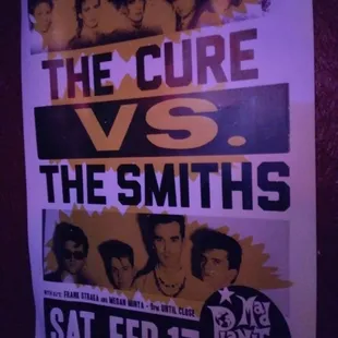 Cure vs Smiths, everybody wins!