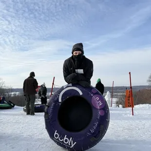 Snow tubing