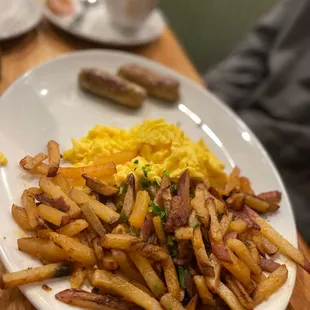 Chicken Chorizo and Eggs