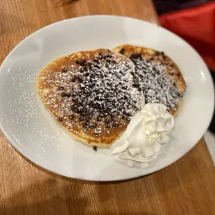 Godiva Chocolate Chip Pancake