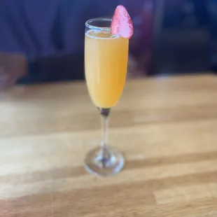 Peach bellini