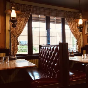 Guest seating area