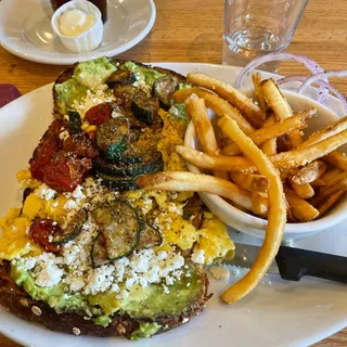 Avocado Feta Toast