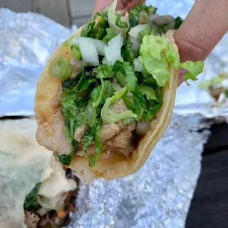 Miso Chicken Taco