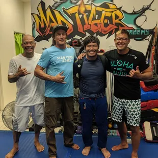 Michael, Eric, me, and Jeremy