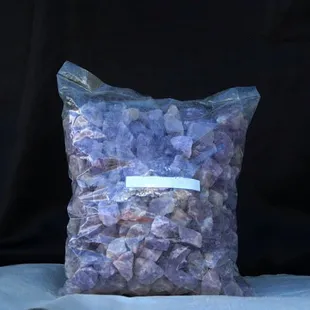 Bag of Amethyst Gem Decor rough