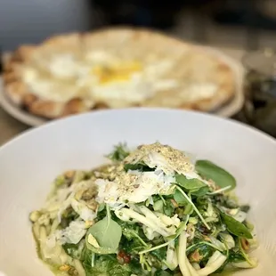 Gemelli with pistachio pesto