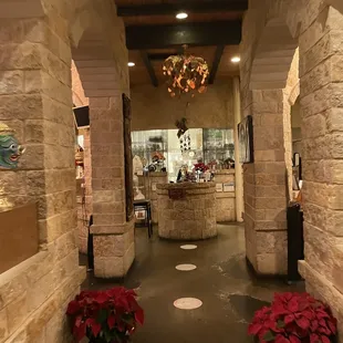 Entrance walkway