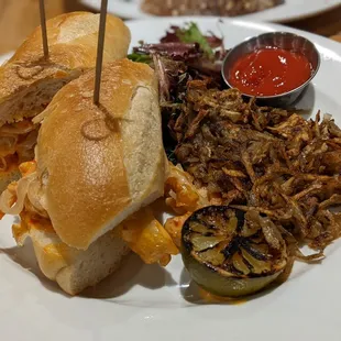 Crispy Shrimp Sandwich