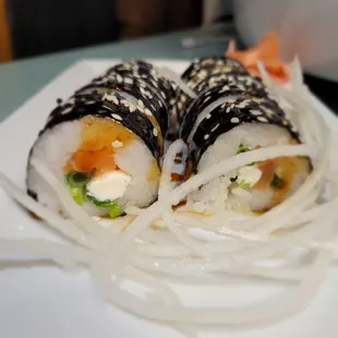 food, sushi and sashimi