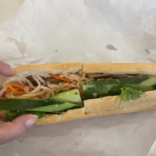 Lemon Grass Chicken Banh Mi