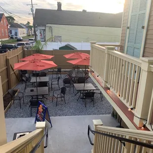 Courtyard entertainment
