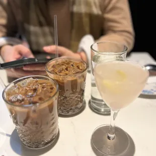 Vietnamese Coffee lychee martini