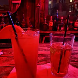 Pina colada, old fashioned
