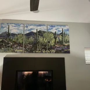 Our beautiful Diana Madaras triptych