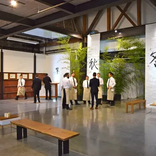 A private liquor-tasting event at MadArt Studio.