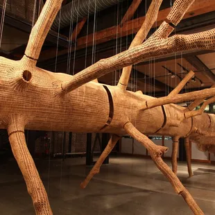 Middle Fork sculpture, 2015 - photo by artist John Grade