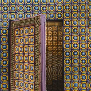 "Reflect and Gather", George Rodriguez, 2019. Photo by James Harnois.