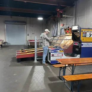 a man working in a factory