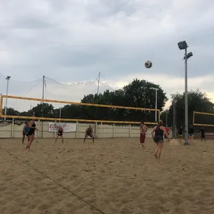 sand volleyball