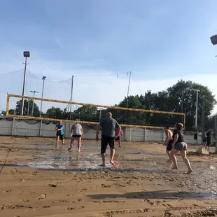 sand volleyball