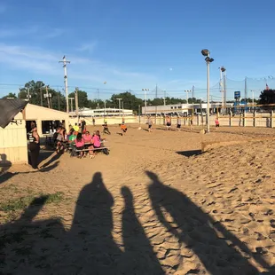 The games have begun