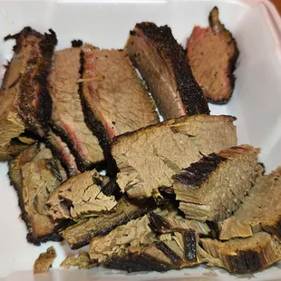 Brisket on fridays and saturdays only.